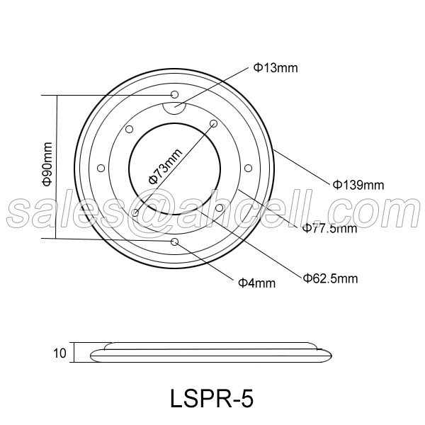 lazy susan rotary bearing